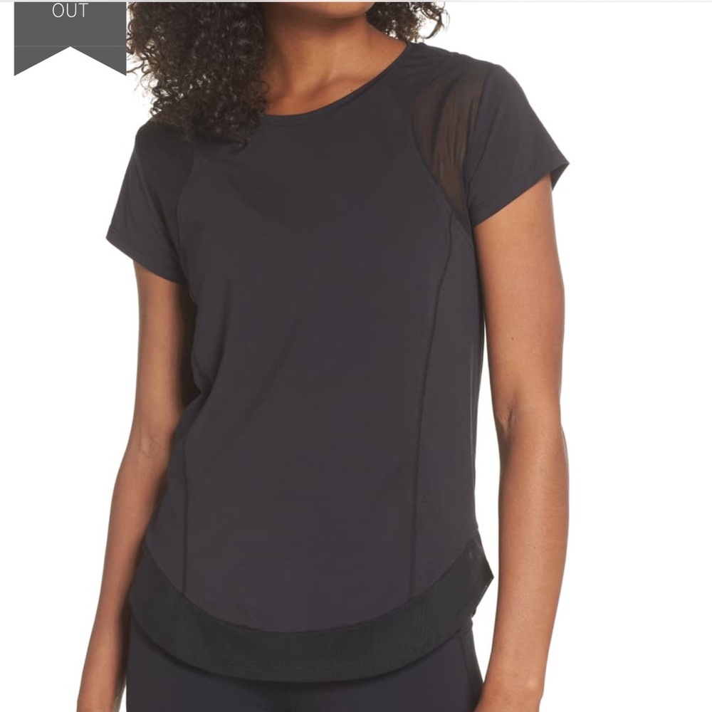 Zella Mesh Inset Training tee